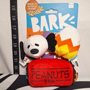 NWT Bark Snoopy Howl-O-Ween Candy Dog Toy XS-S